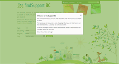 Desktop Screenshot of findsupportbc.com
